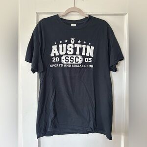 Austin SSC Men's Black T-Shirt Sz L